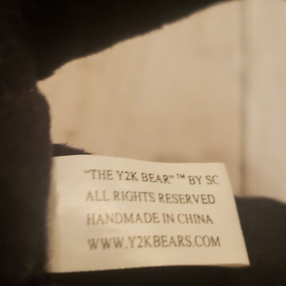 Vintage Blackout the Y2K Bear - Picture 3 of 7